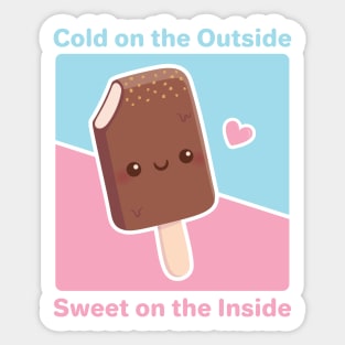 Cold on the Outside, Sweet on the Inside, Ice cream Sticker